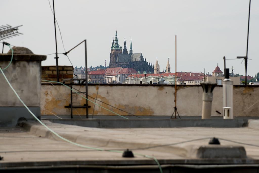 Luxury Apartment With A Balcony And A Terrace Prague Luaran gambar